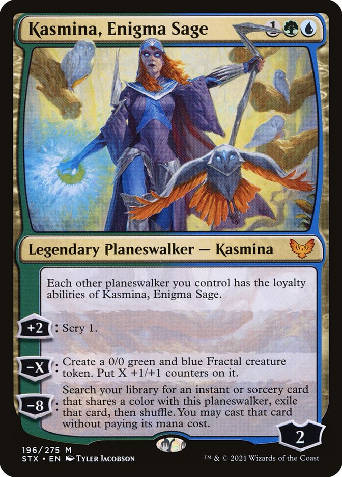 Kasmina, Enigma Sage (Strixhaven: School of Mages) #196