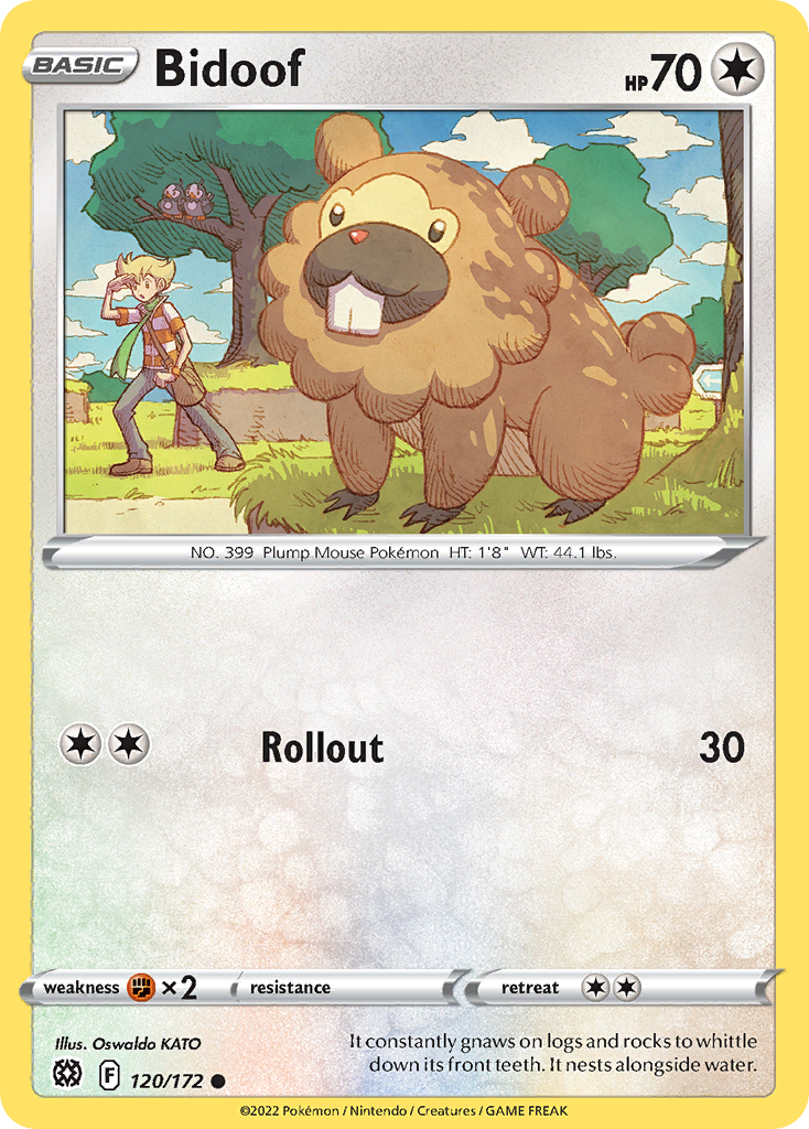 Bidoof (Brilliant Stars) #120