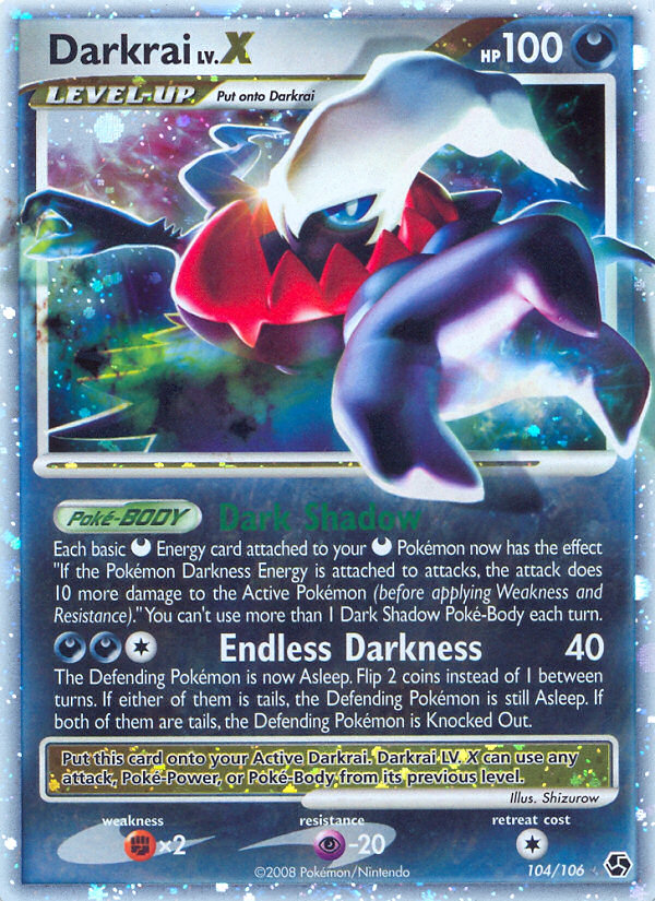 Darkrai LV.X (Great Encounters) #104
