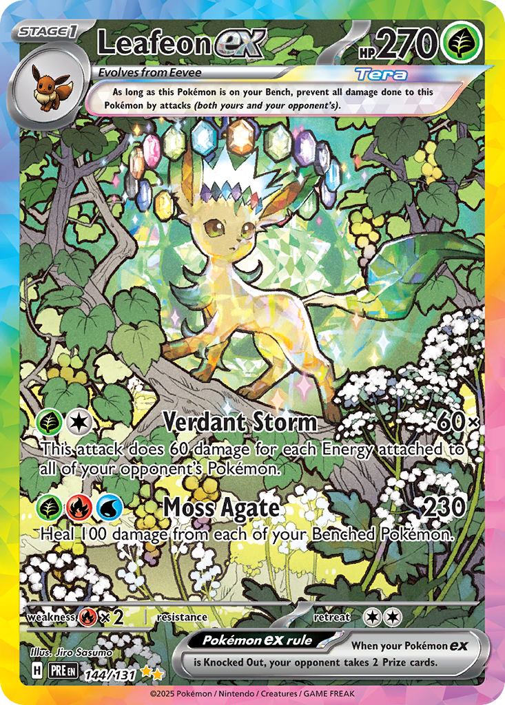 Leafeon ex (Prismatic Evolutions) #144