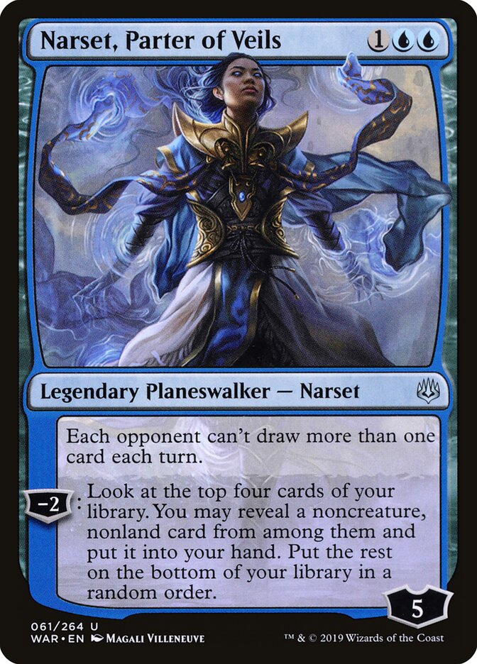 Narset, Parter of Veils (War of the Spark) #61