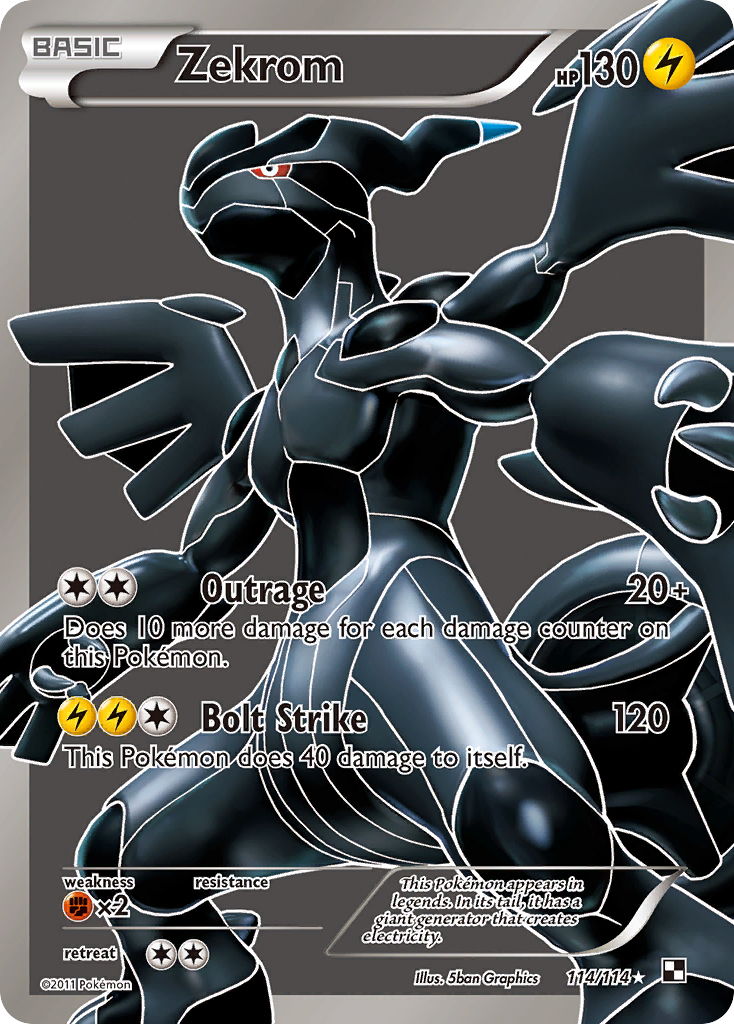 Zekrom (Black & White) #114