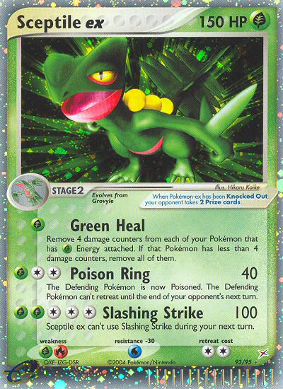 Sceptile ex (Team Magma vs Team Aqua) #93