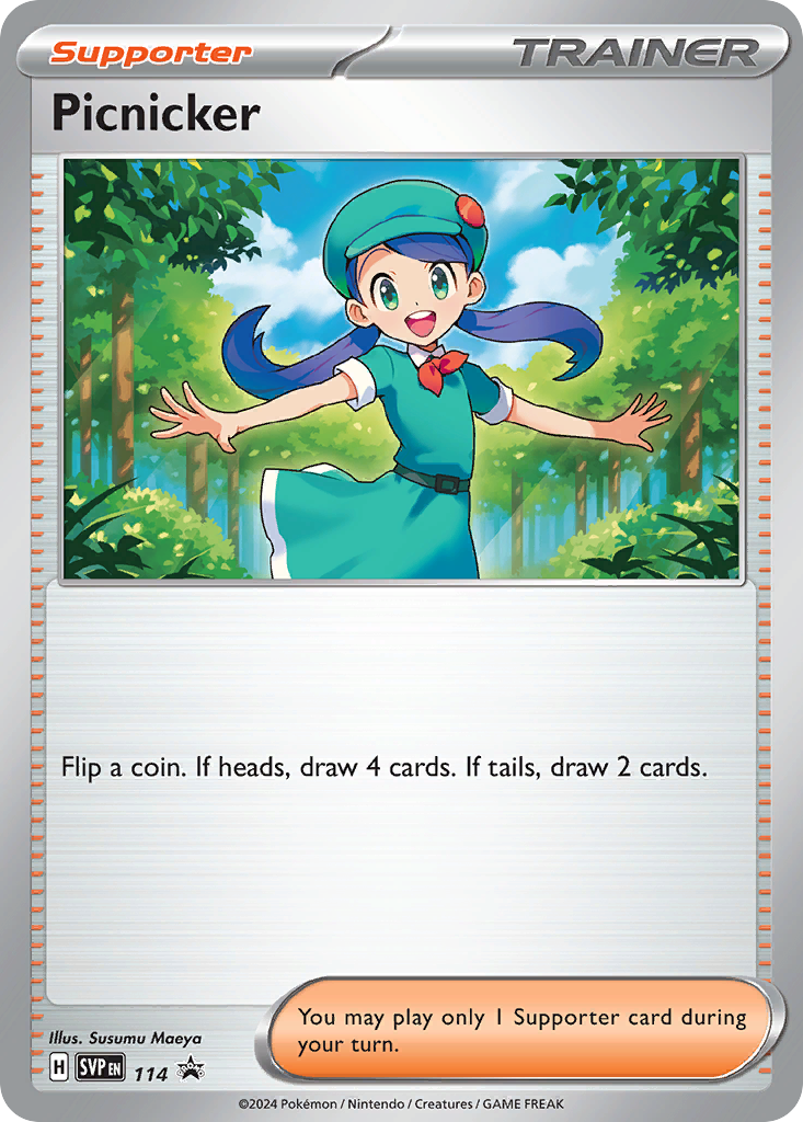 Picnicker (Scarlet & Violet Black Star Promos) #114