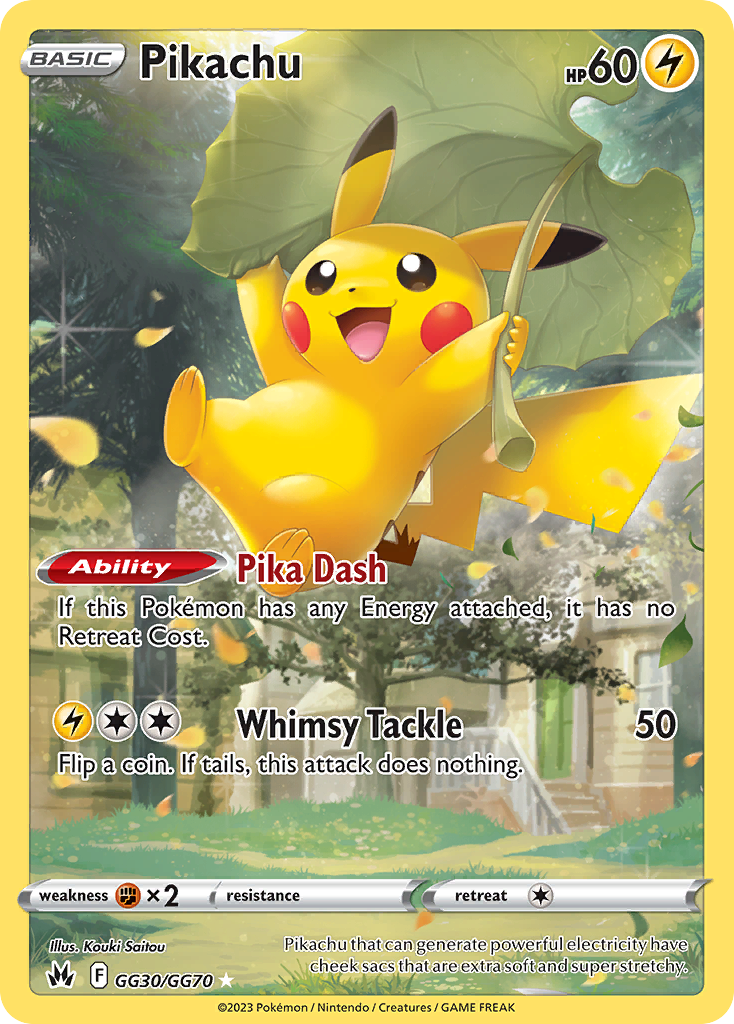 Pikachu (Crown Zenith Galarian Gallery) #GG30