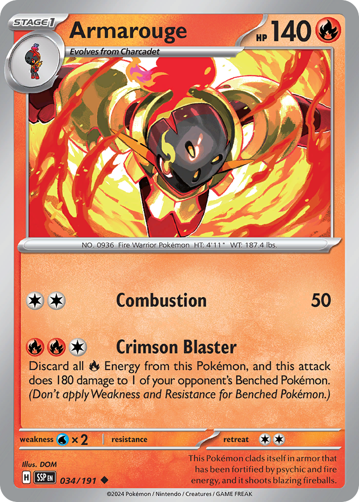 Armarouge (Surging Sparks) #34