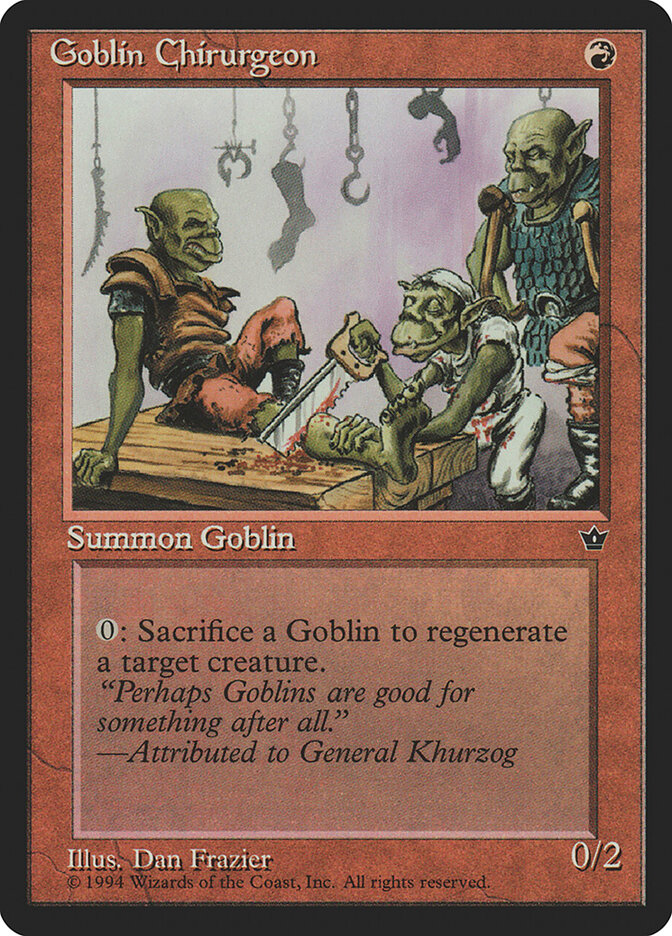 Goblin Chirurgeon (Fallen Empires) #54c
