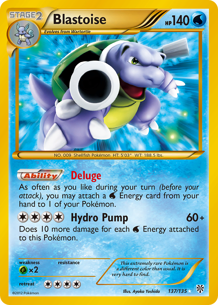 Blastoise (Plasma Storm) #137