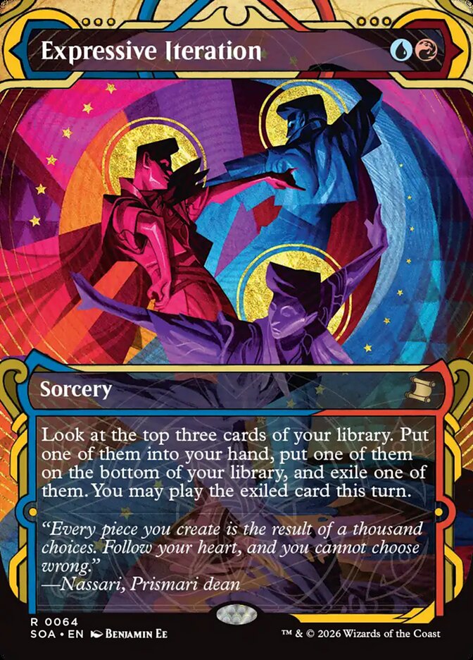 Expressive Iteration (Secrets of Strixhaven Mystical Archive) #64