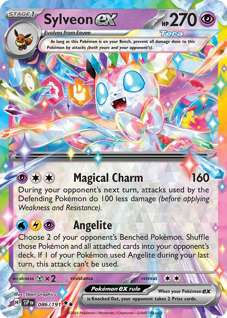 Sylveon ex (Surging Sparks) #86