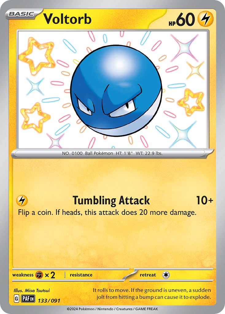 Voltorb (Paldean Fates) #133