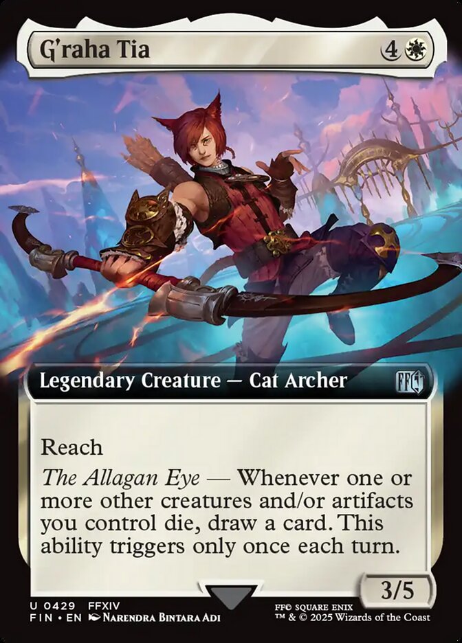 G'raha Tia (Final Fantasy) #429 Extended Art