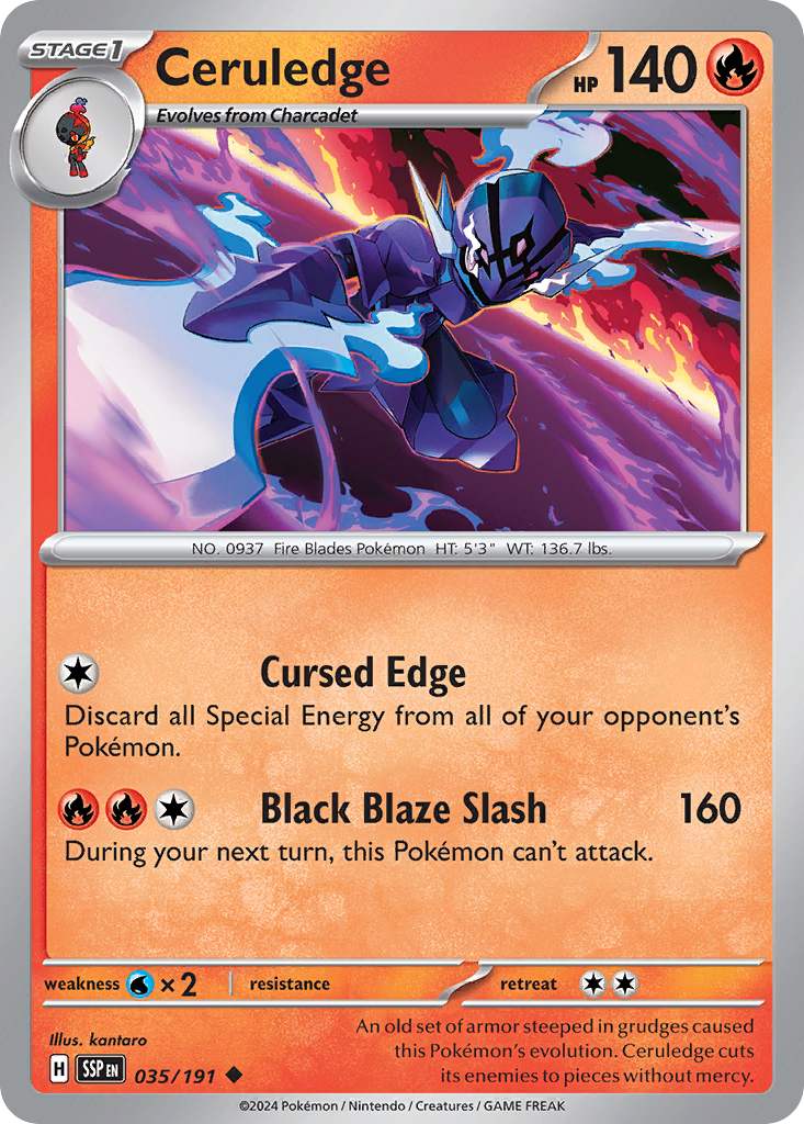 Ceruledge (Surging Sparks) #35