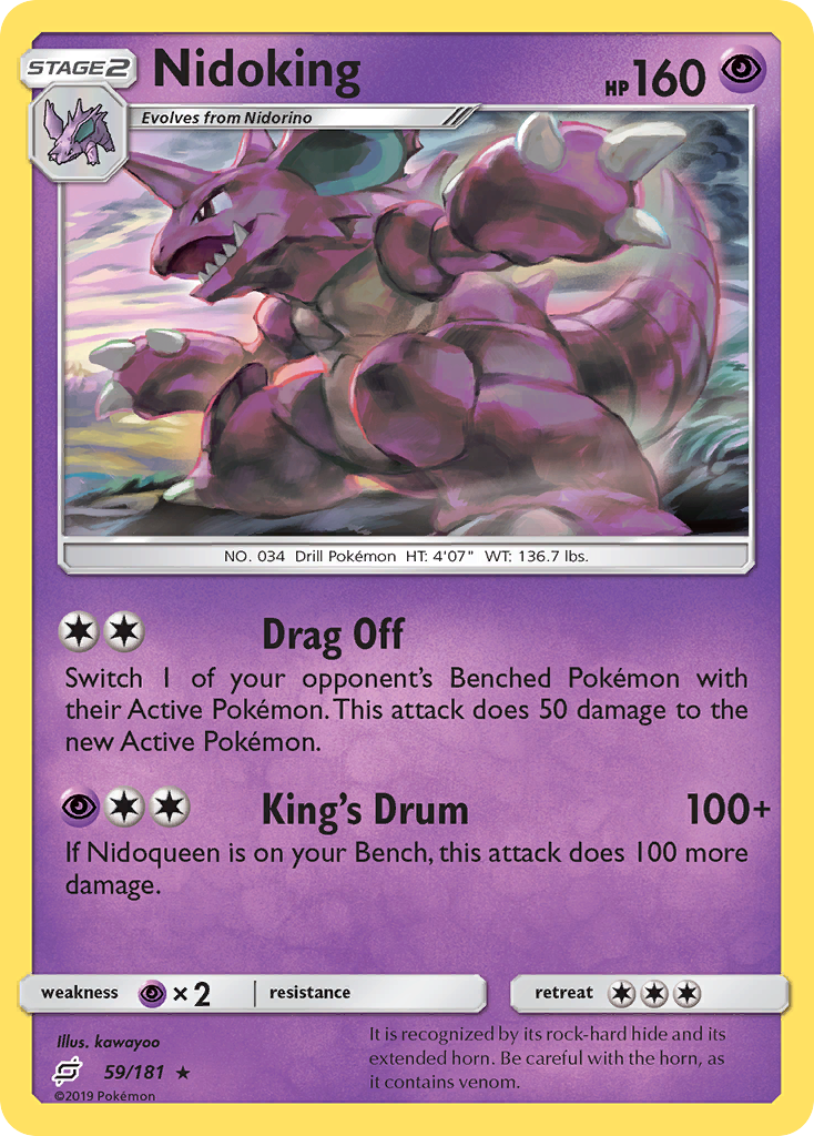 Nidoking (Team Up) #59