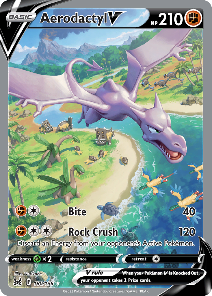 Aerodactyl V (Lost Origin) #180
