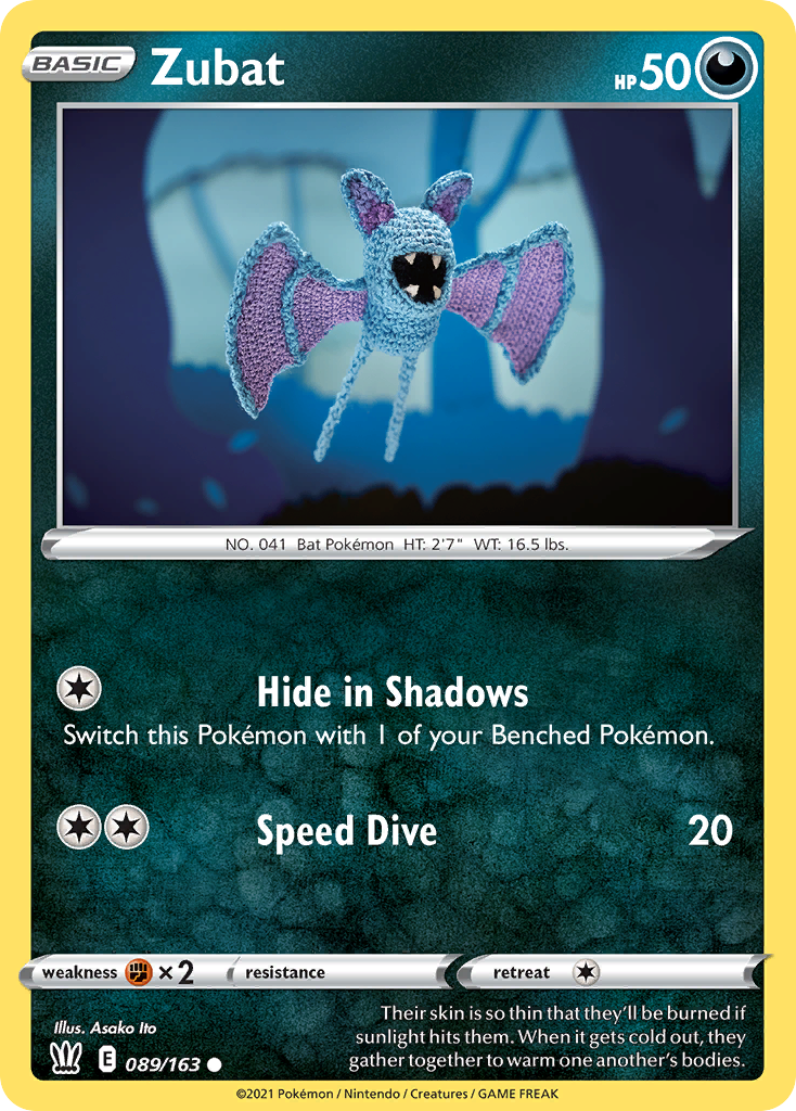Zubat (Battle Styles) #89