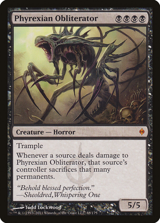 Phyrexian Obliterator (New Phyrexia) #68