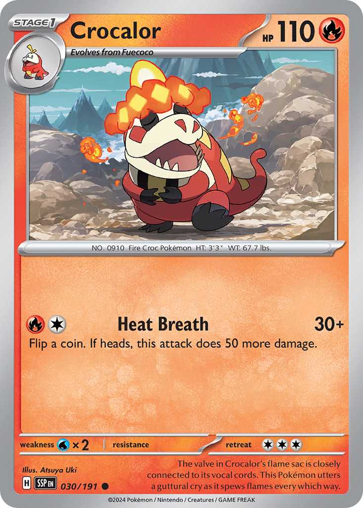 Crocalor (Surging Sparks) #30