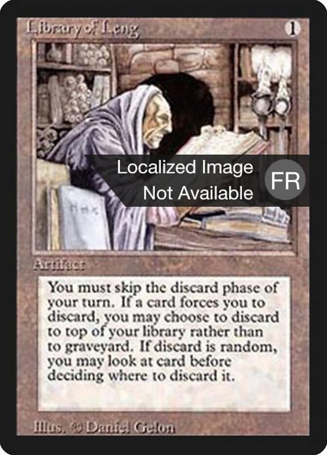 Library of Leng (French Foreign Black Border) #261