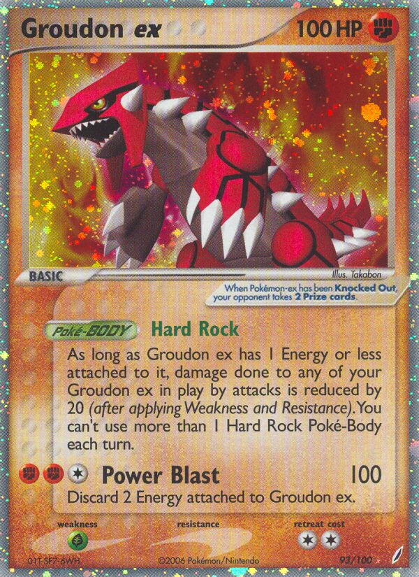 Groudon ex (Crystal Guardians) #93