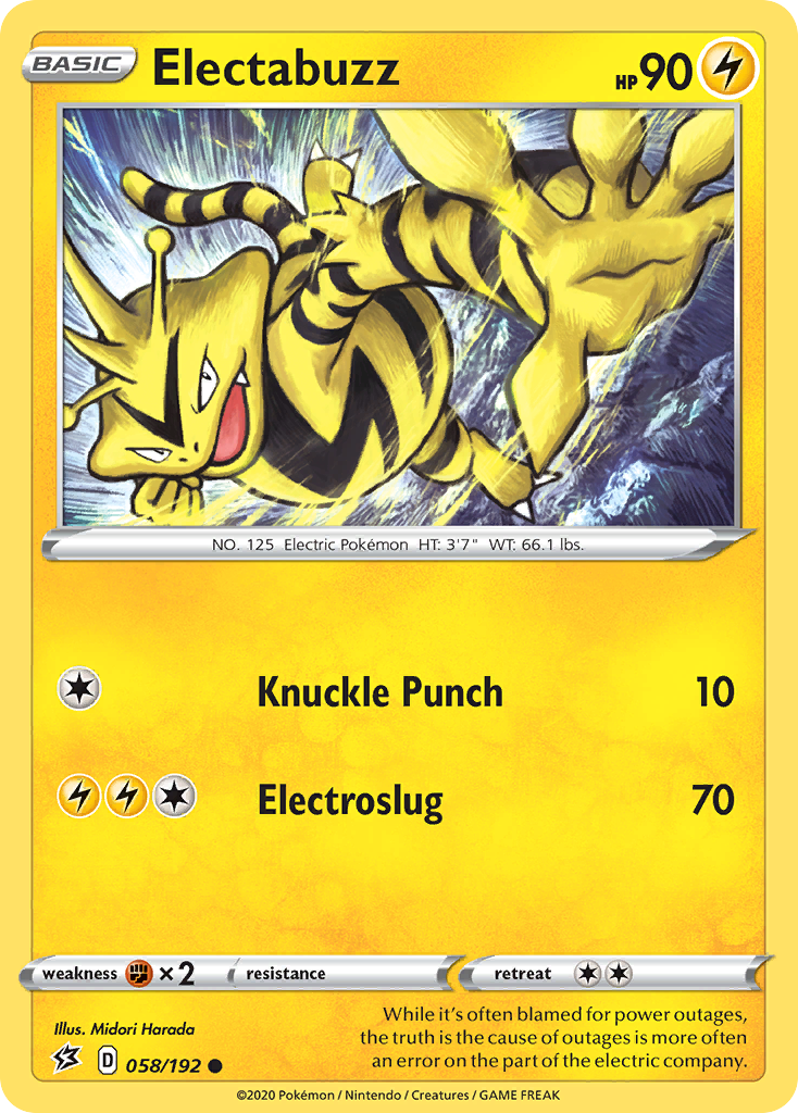 Electabuzz (Rebel Clash) #58
