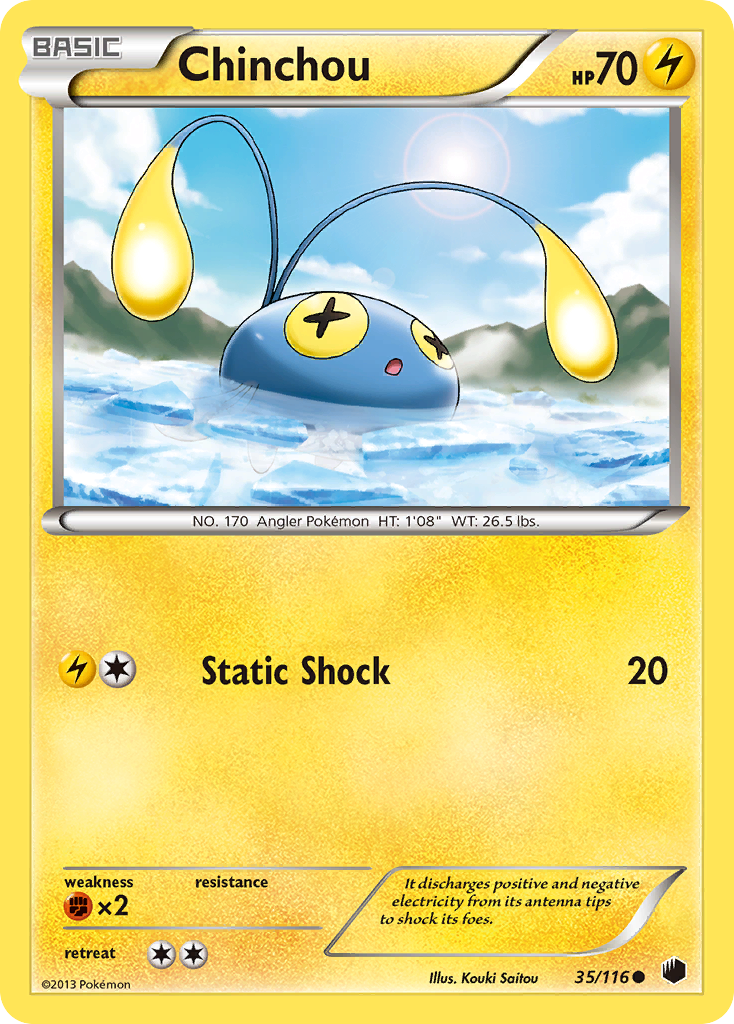 Chinchou (Plasma Freeze) #35