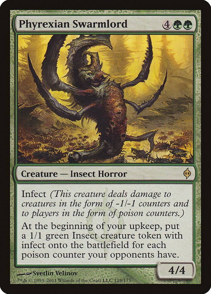 Phyrexian Swarmlord (New Phyrexia) #119