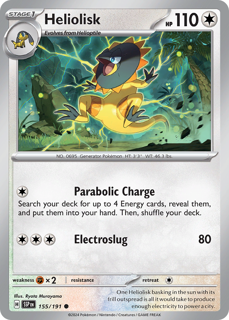 Heliolisk (Surging Sparks) #155