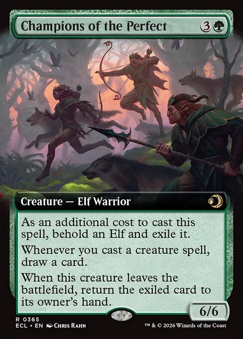 Champions of the Perfect (Lorwyn Eclipsed) #365 Extended Art