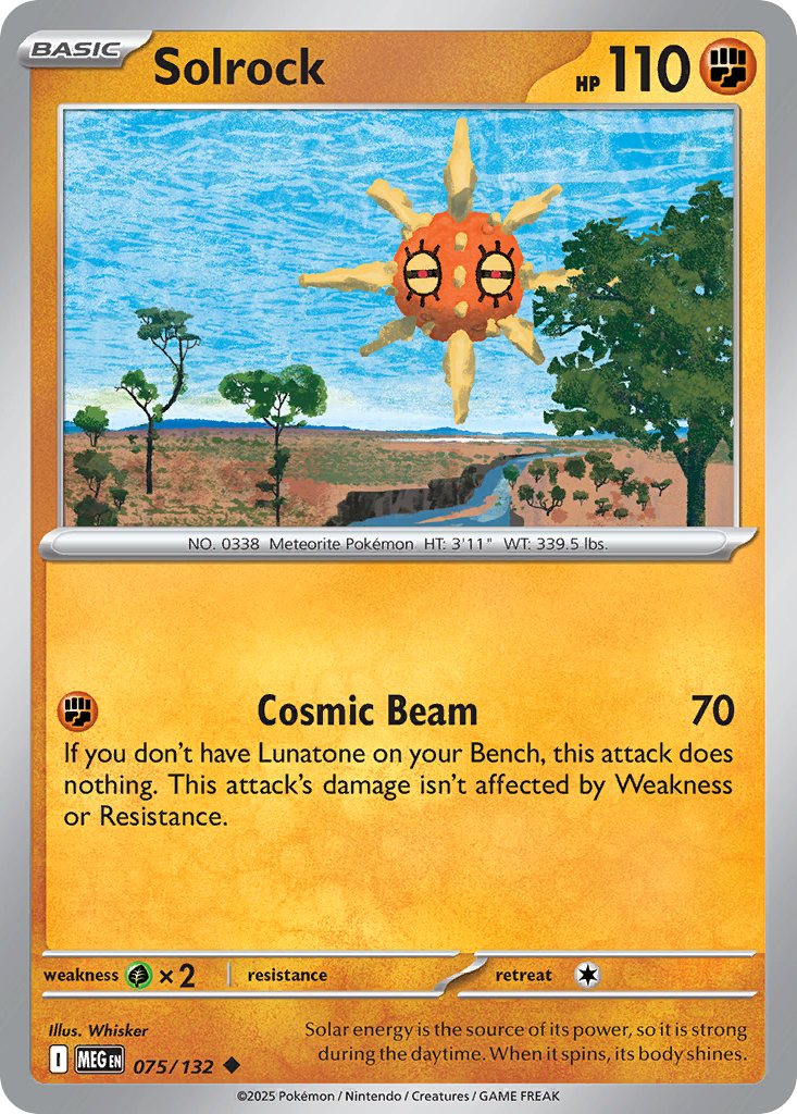 Solrock (Mega Evolution) #75