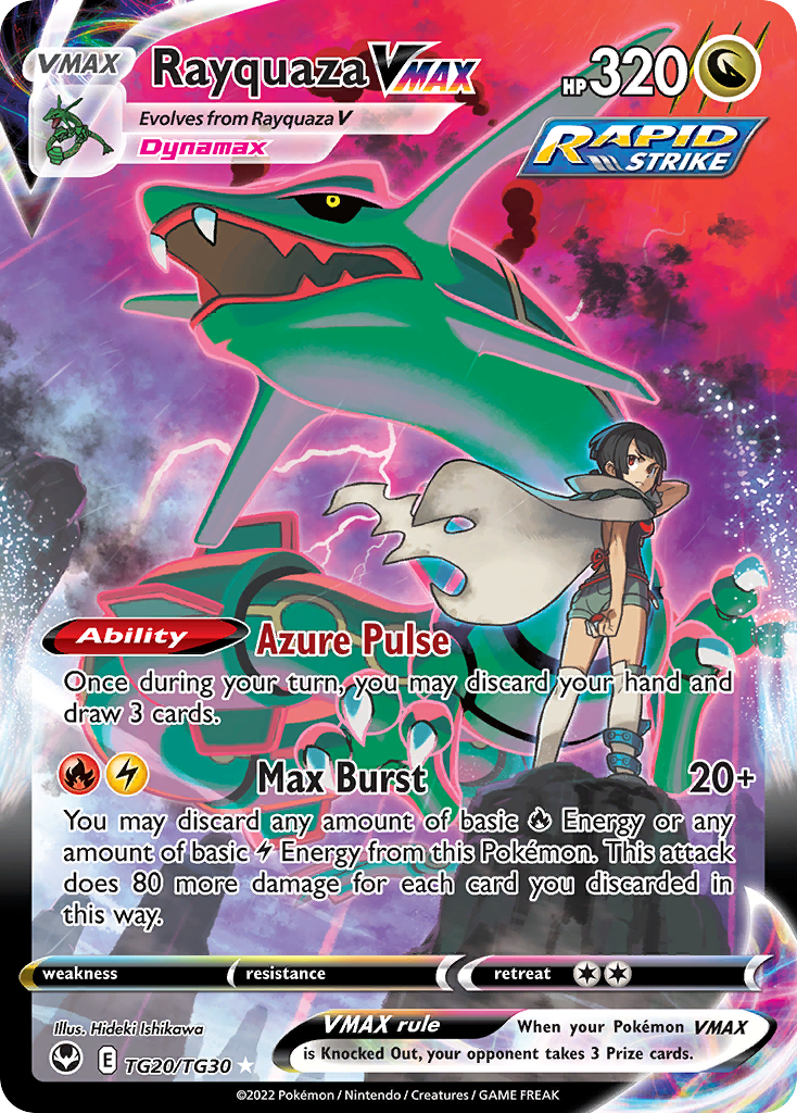 Rayquaza VMAX (Silver Tempest Trainer Gallery) #TG20
