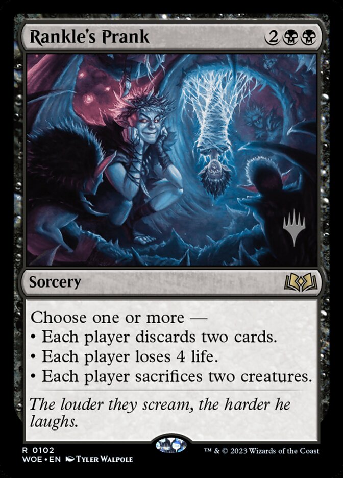 Rankle's Prank (Wilds of Eldraine Promos) #102p
