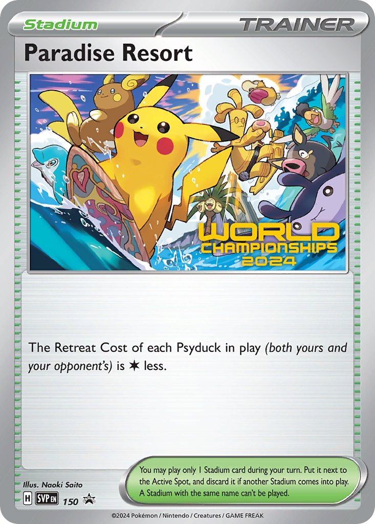 Paradise Resort (Scarlet & Violet Black Star Promos) #150