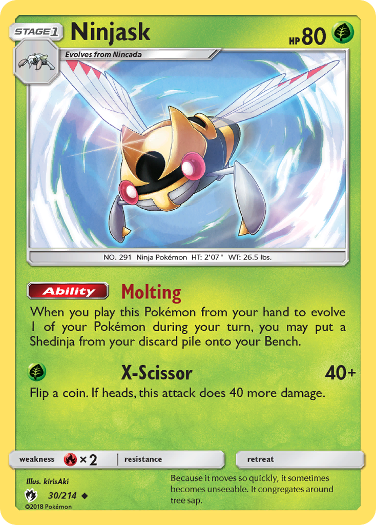 Ninjask (Lost Thunder) #30