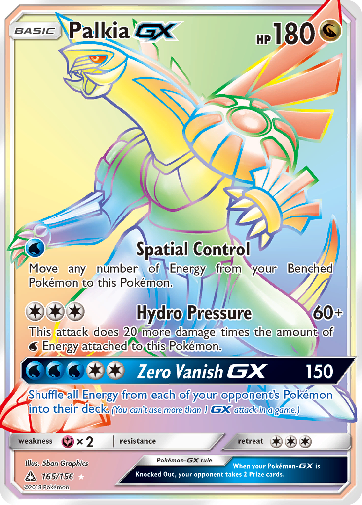 Palkia-GX (Ultra Prism) #165