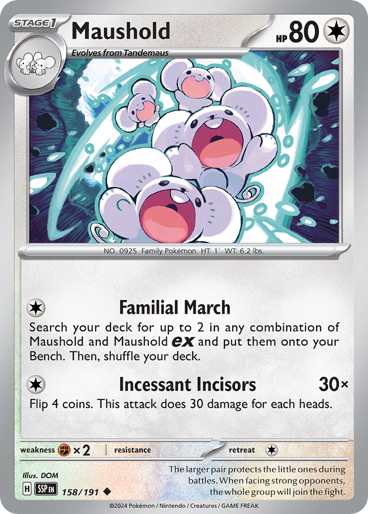 Maushold (Surging Sparks) #158
