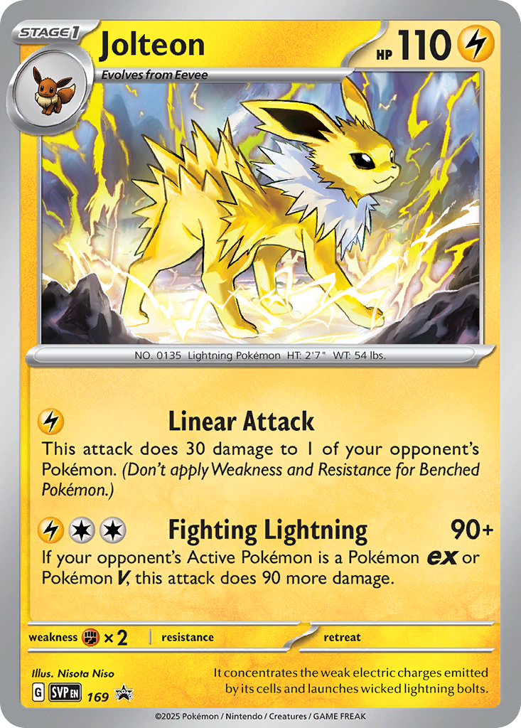 Jolteon (Scarlet & Violet Promos) #169
