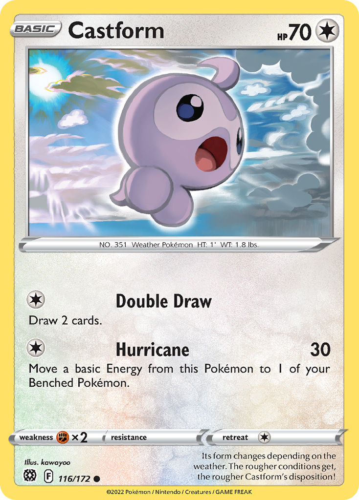 Castform (Brilliant Stars) #116