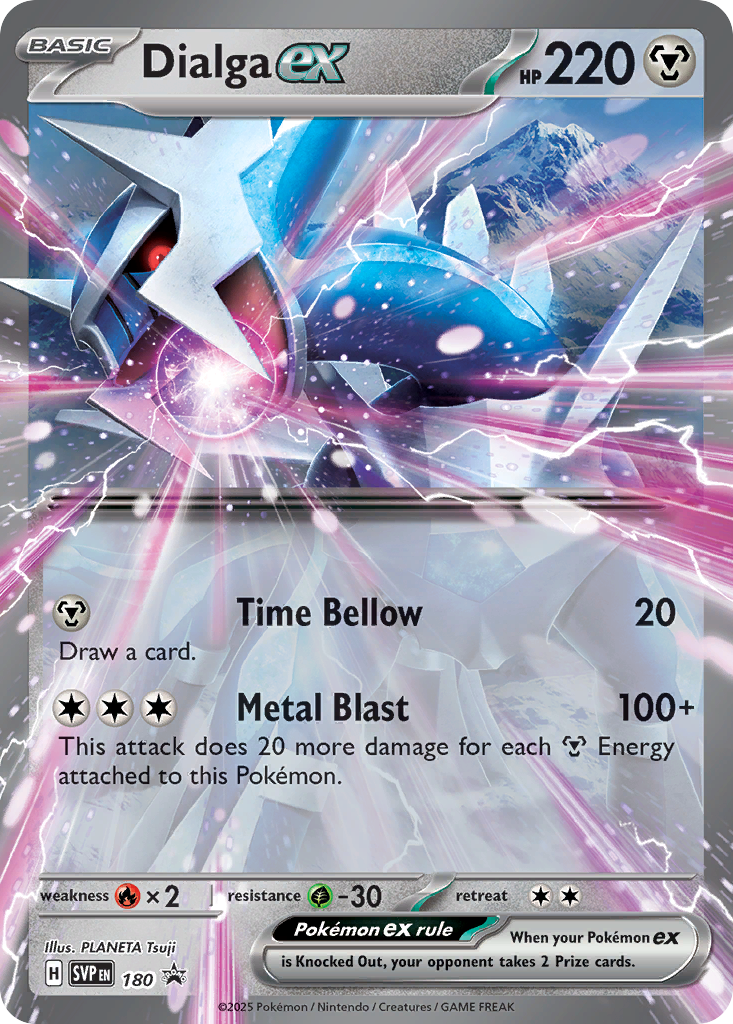 Dialga ex (Scarlet & Violet Promos) #180