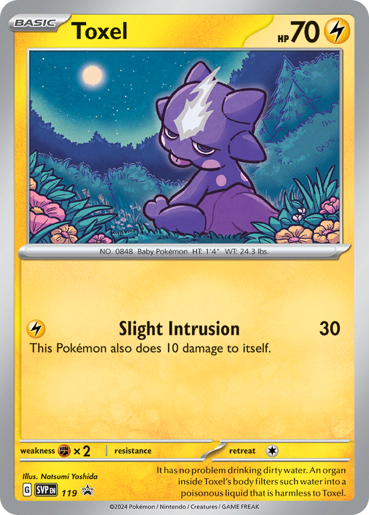Toxel (Scarlet & Violet Black Star Promos) #119