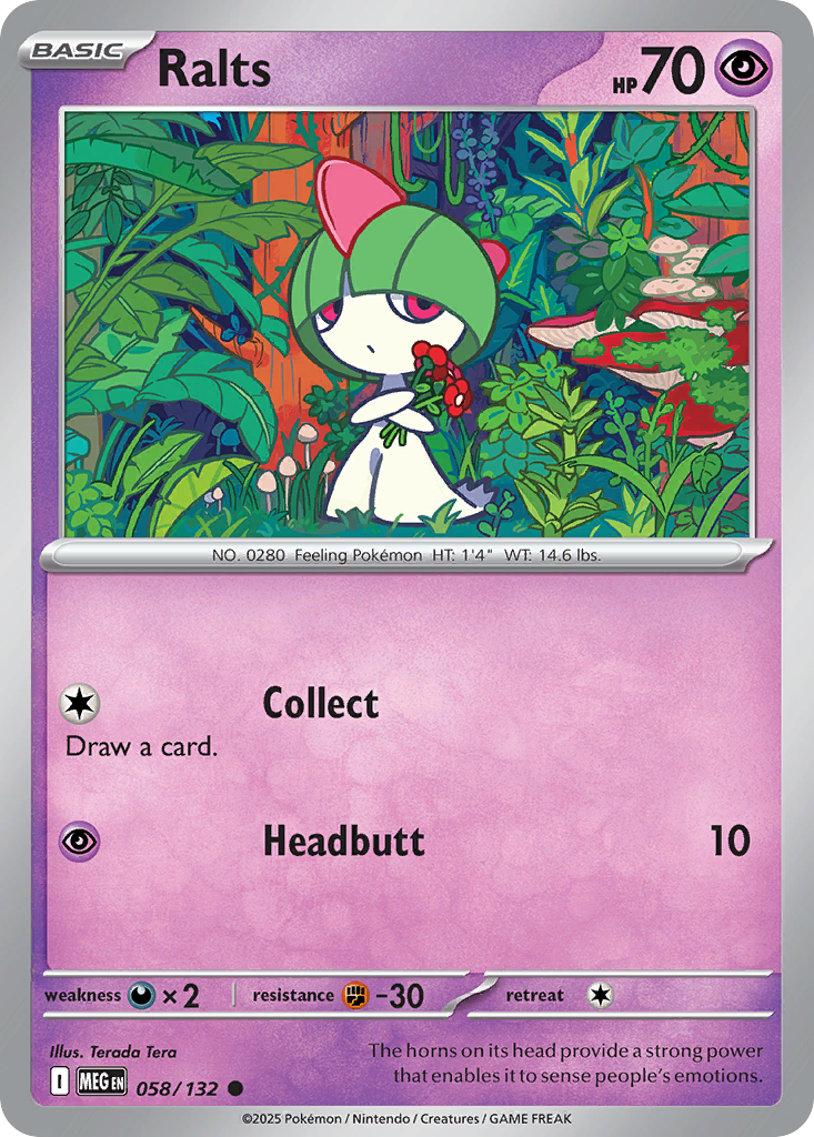Ralts (Mega Evolution) #58