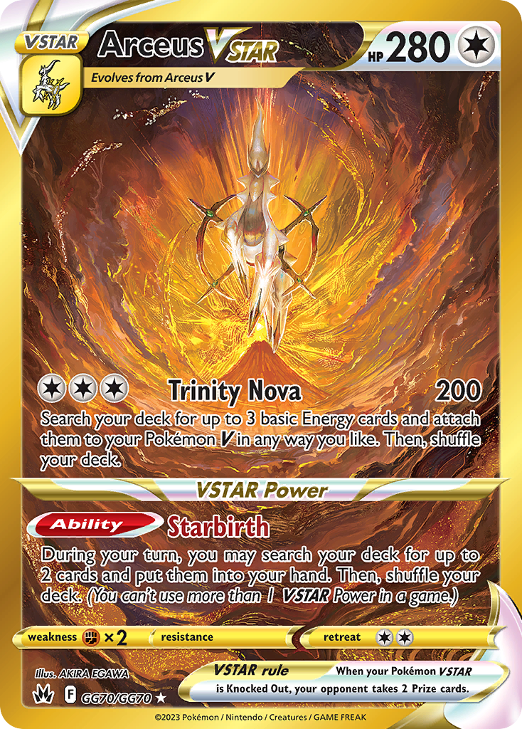 Arceus VSTAR (Crown Zenith Galarian Gallery) #GG70