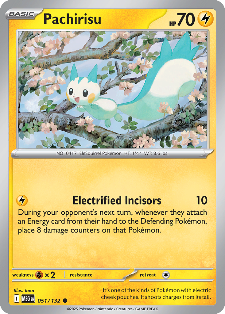 Pachirisu (Mega Evolution) #51