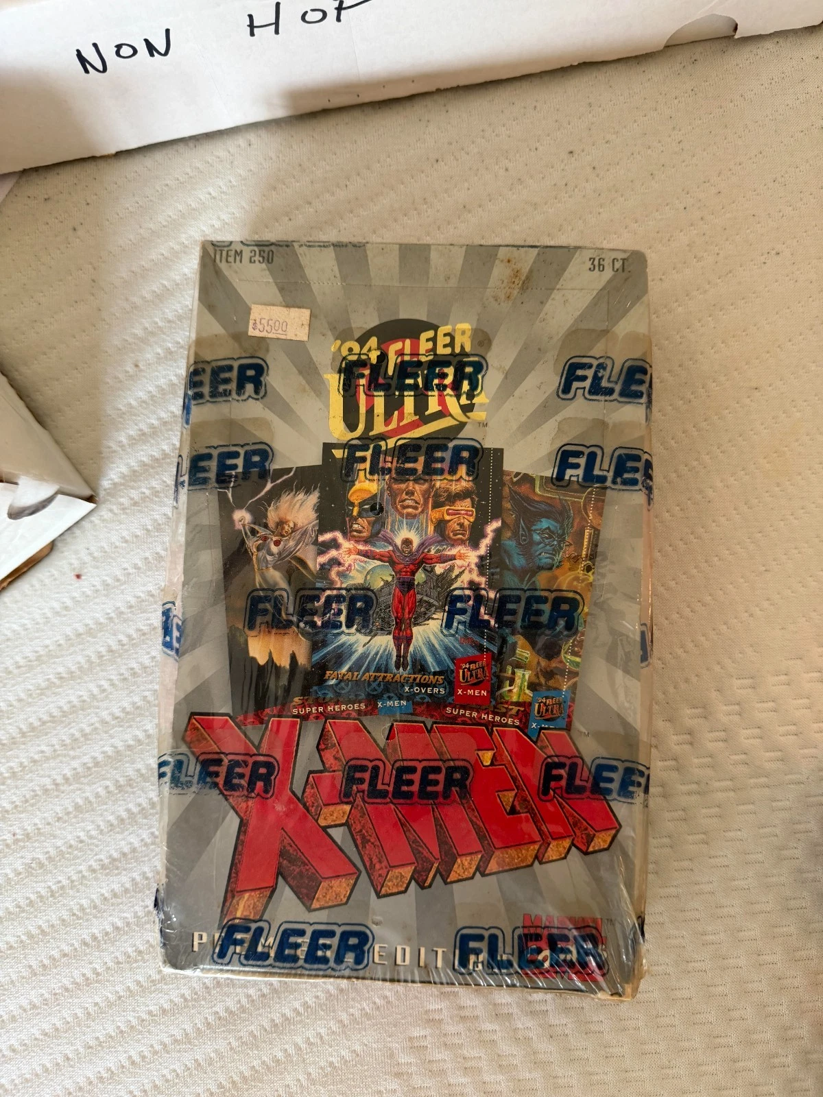 1994 Fleer Ultra X-Men Premier Edition Sealed Box