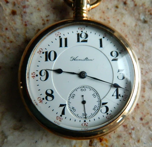 Hamilton Grade 992 21-Jewel 16s Open-Face Pocket Watch