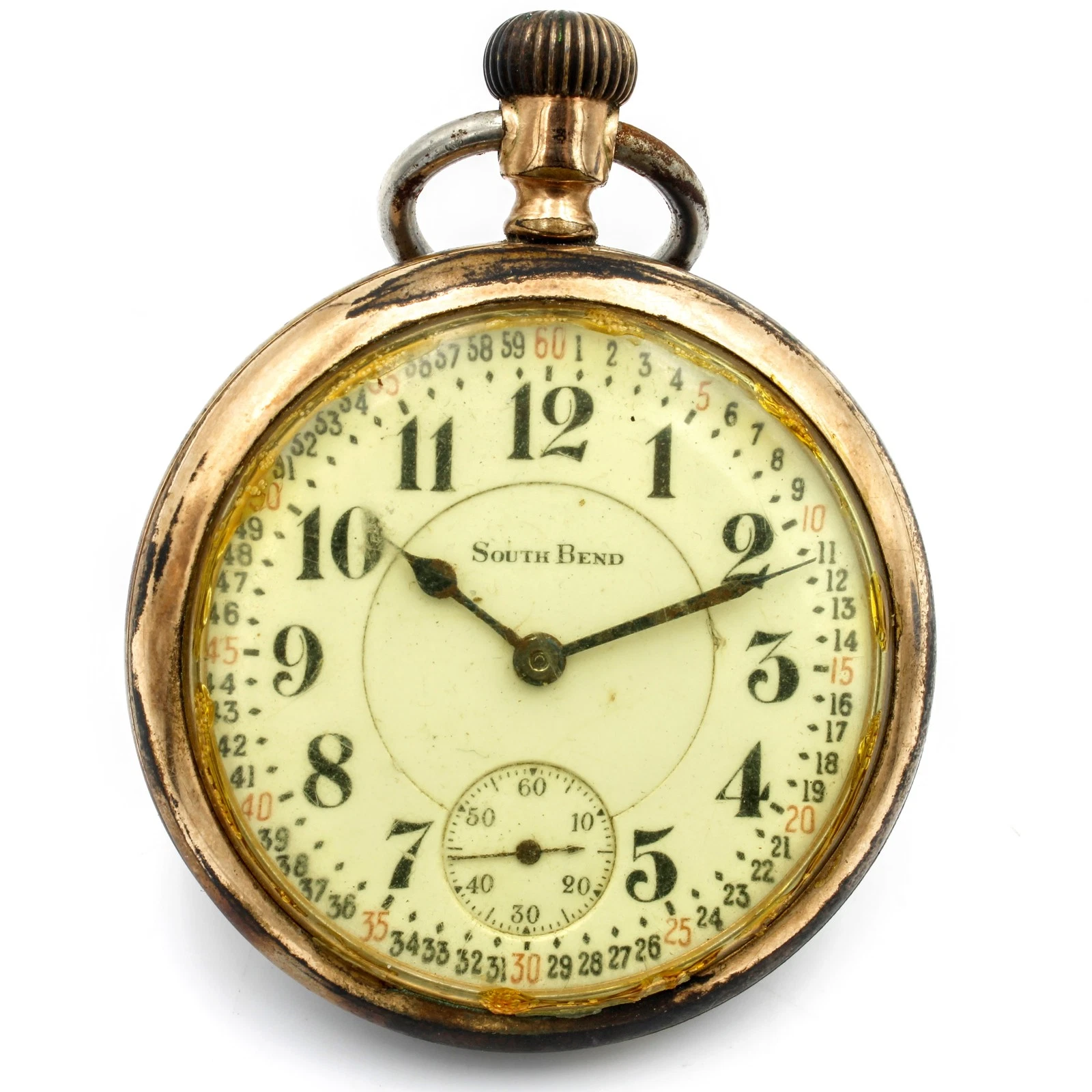 South Bend Railroad Pocket Watch 16s