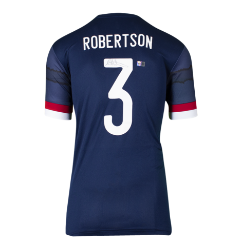 Andy Robertson Signed Scotland Jersey