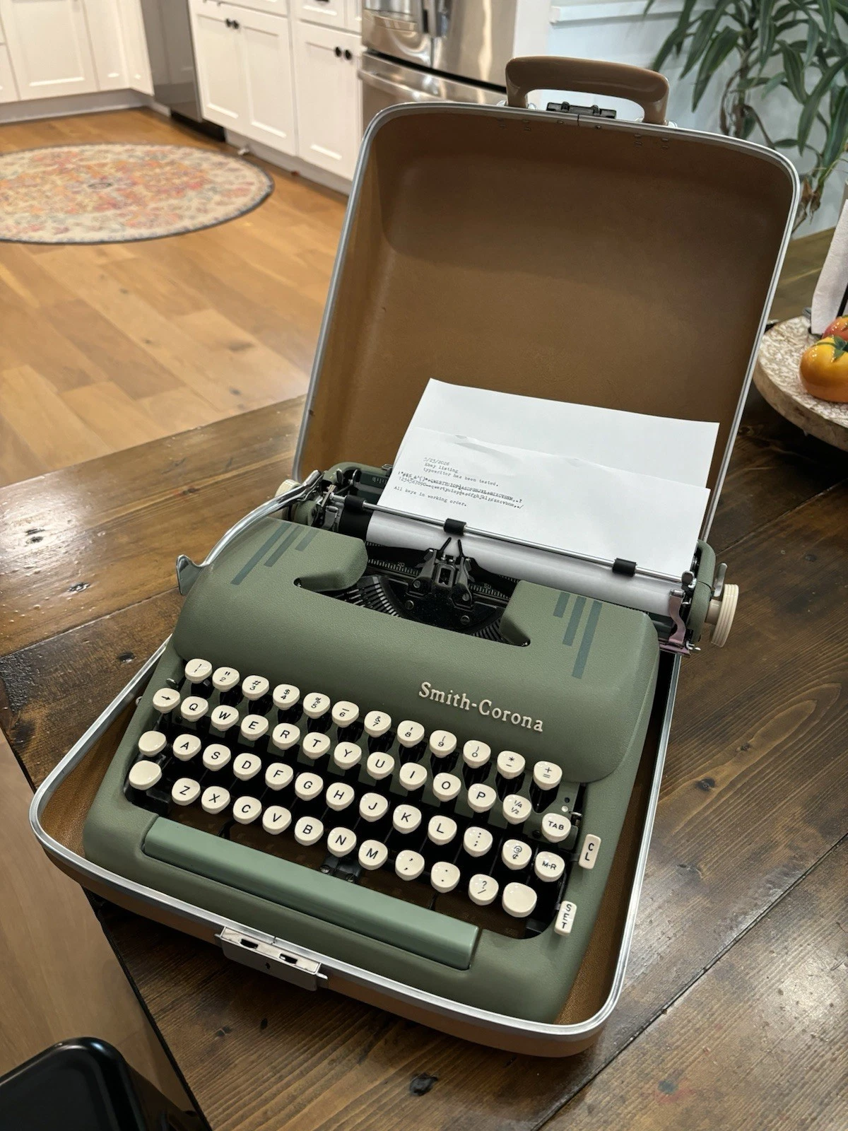Smith-Corona Silent Portable Typewriter 5-Series