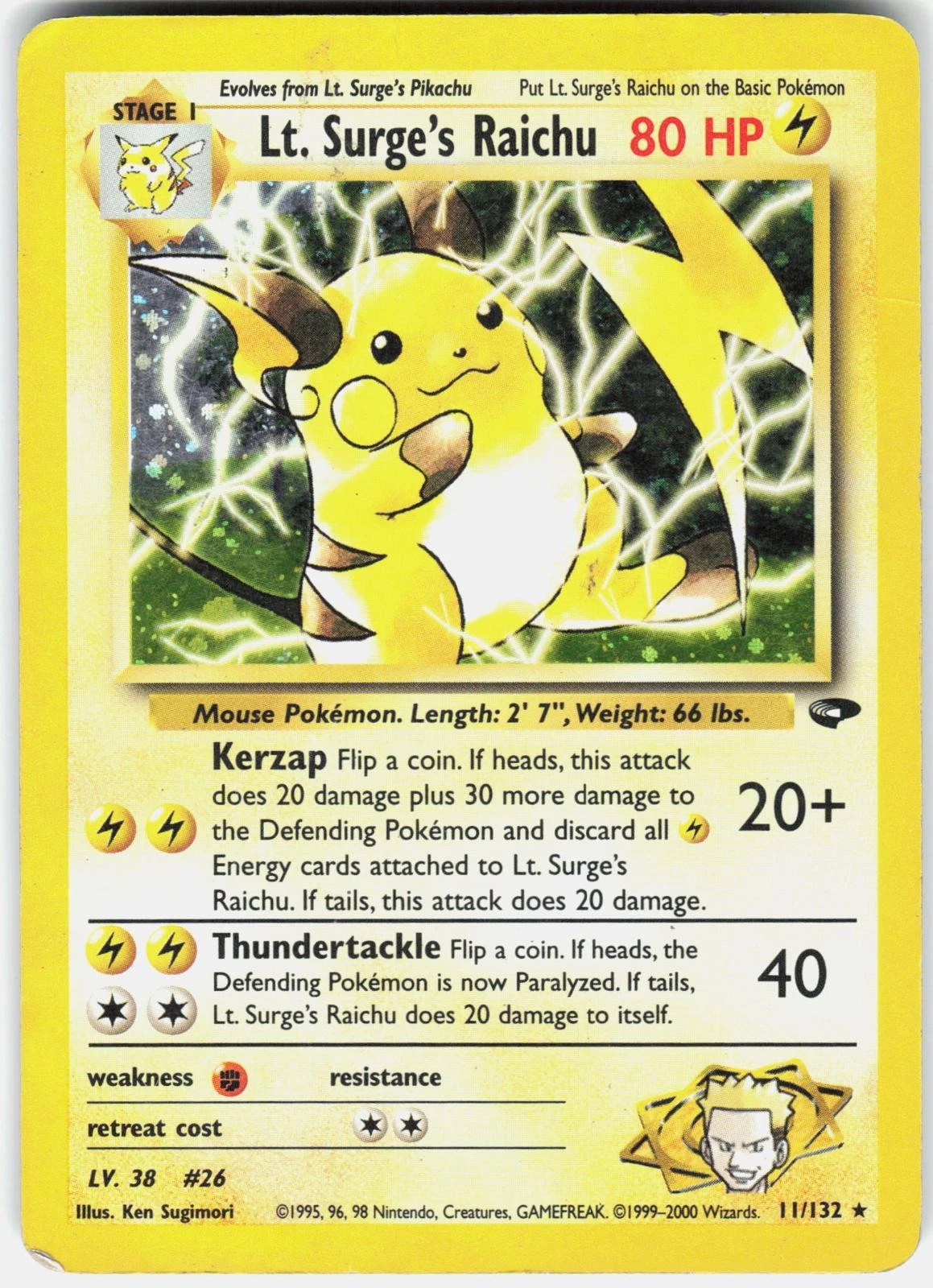 Lt. Surge's Raichu Gym Challenge #11