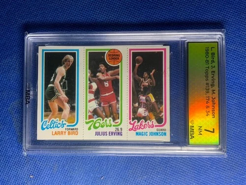 1980 Topps Bird Magic Erving